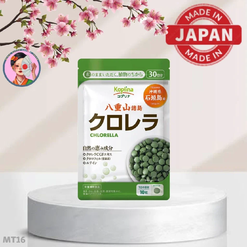 MT16 مکمل کلروفیل کلرلا کوپلینا | KOPLINA CHLORELLA | اصل ژاپن