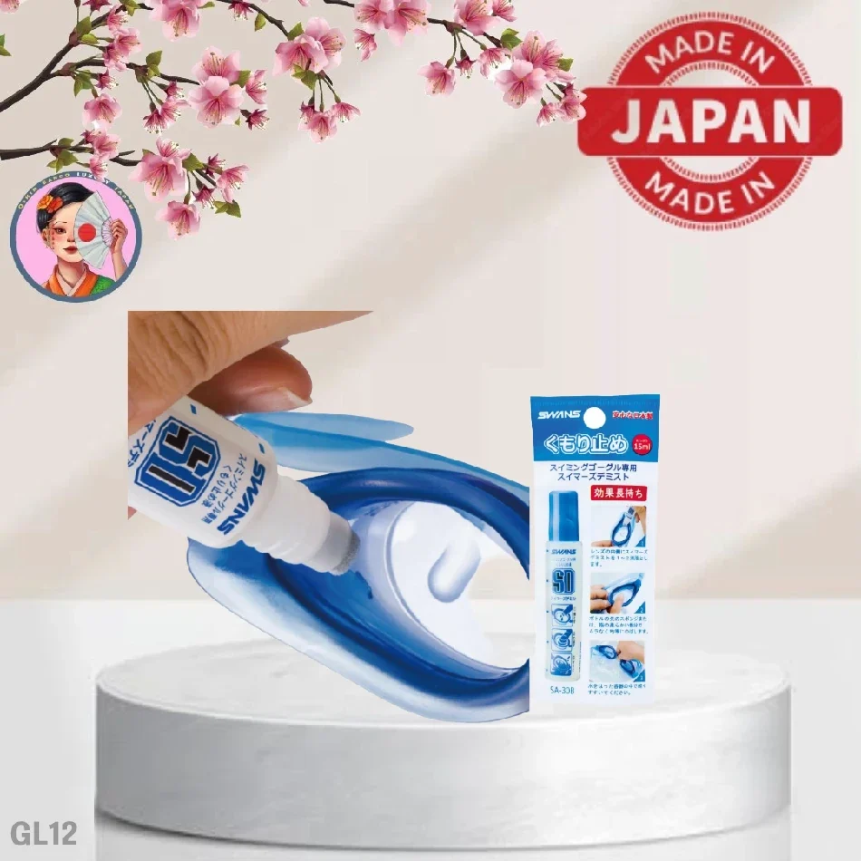 GL12 محلول ضد بخار عینک شنا برند سوانز (سوانس)