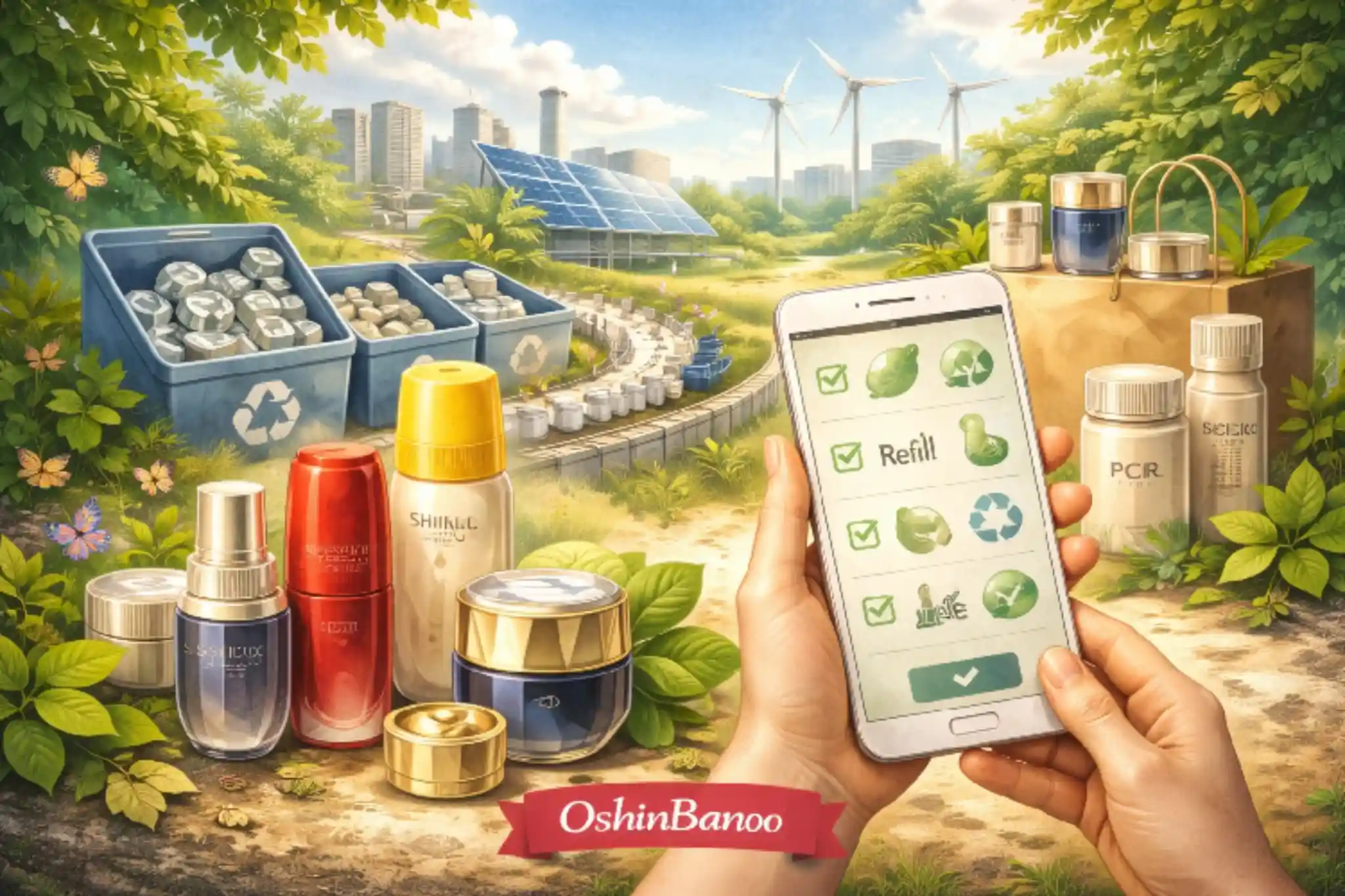 ابتکارات پایدار Shiseido و مسئولیت زیست محیطی